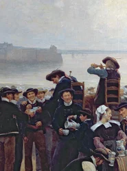 The Pardon in Brittany (detail)